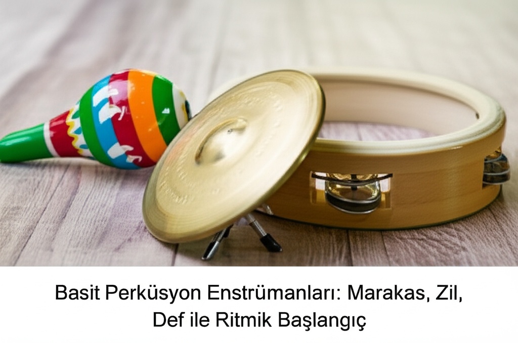 Basit Perküsyon Enstrümanları: Marakas, Zil, Def ile Ritmik Başlangıç