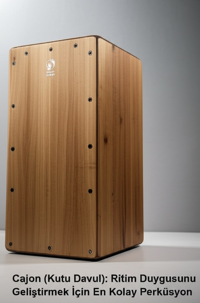 Cajon (Kutu Davul): Ritim Duygusunu Geliştirmek İçin En Kolay Perküsyon