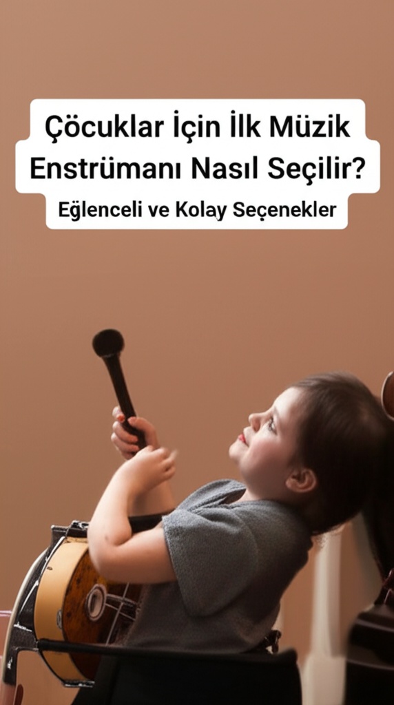 Çocuklar İçin İlk Müzik Enstrümanı Nasıl Seçilir? Eğlenceli ve Kolay Seçenekler