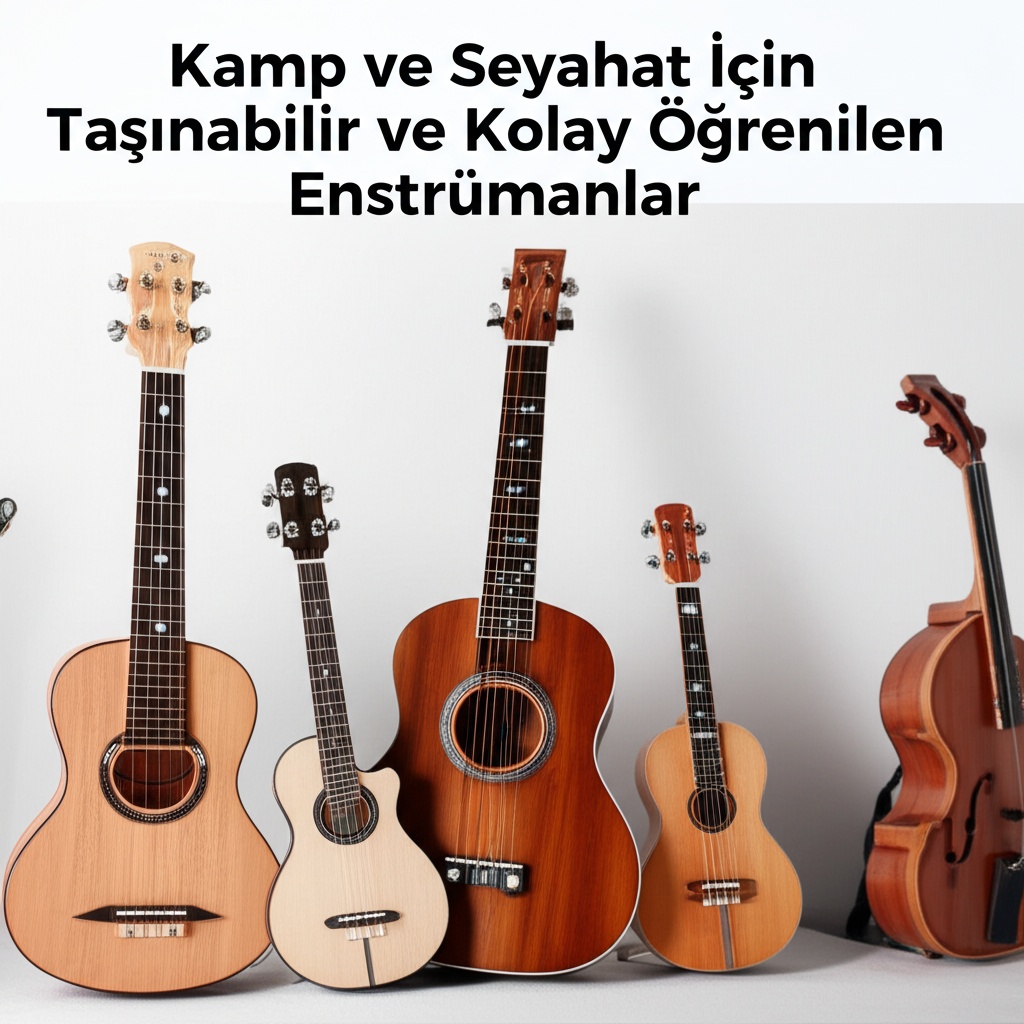 Kamp ve Seyahat İçin Taşınabilir ve Kolay Öğrenilen Enstrümanlar