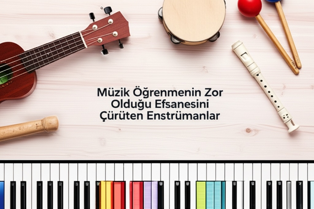 Müzik Öğrenmenin Zor Olduğu Efsanesini Çürüten Enstrümanlar