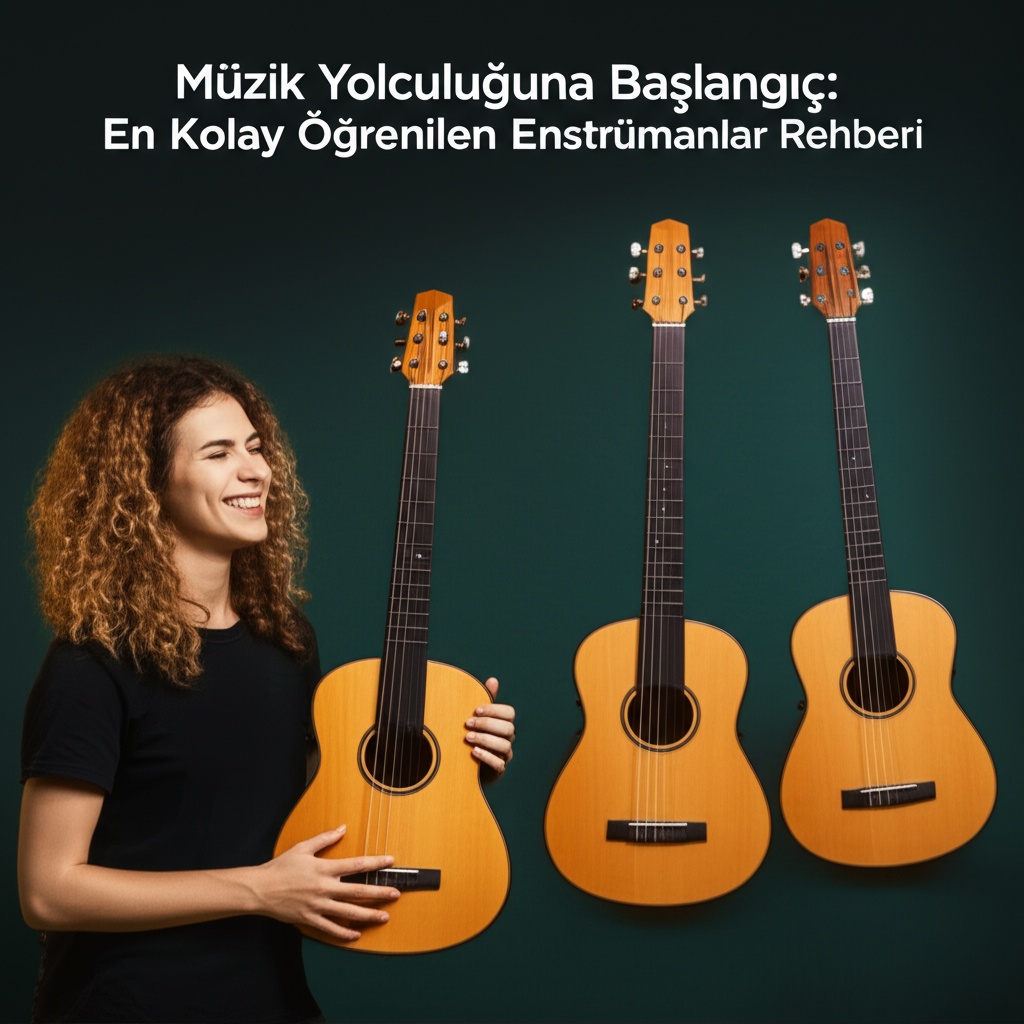 Müzik Yolculuğuna Başlangıç: En Kolay Öğrenilen Enstrümanlar Rehberi