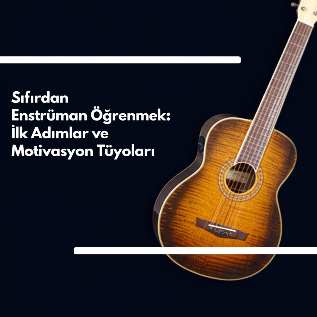 Sıfırdan Enstrüman Öğrenmek: İlk Adımlar ve Motivasyon Tüyoları