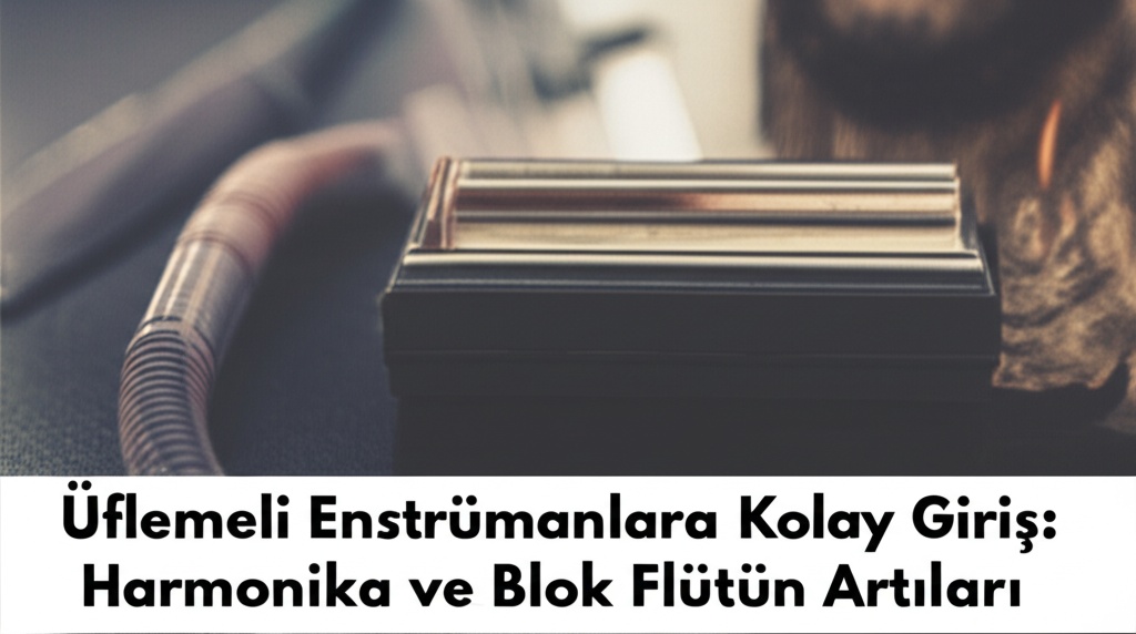 Üflemeli Enstrümanlara Kolay Giriş: Harmonika ve Blok Flütün Artıları